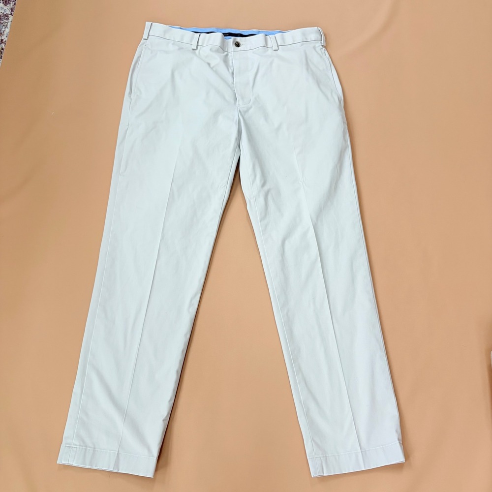 Brooks Brothers Advantage Chino Stretch Mens Pants Light Weight Clark Fit 38x32‎